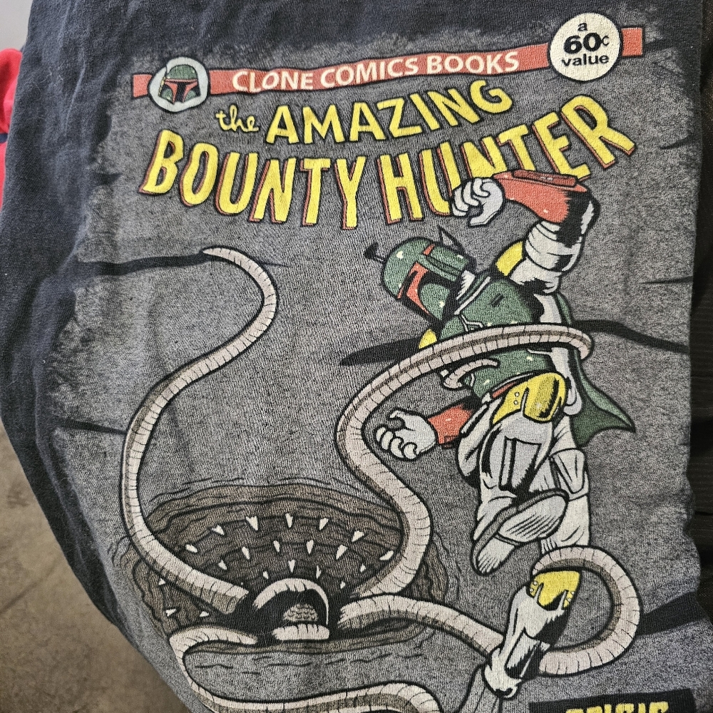 The Amazing Bounty Hunter Star Wars Boba Fett Graphic Tee